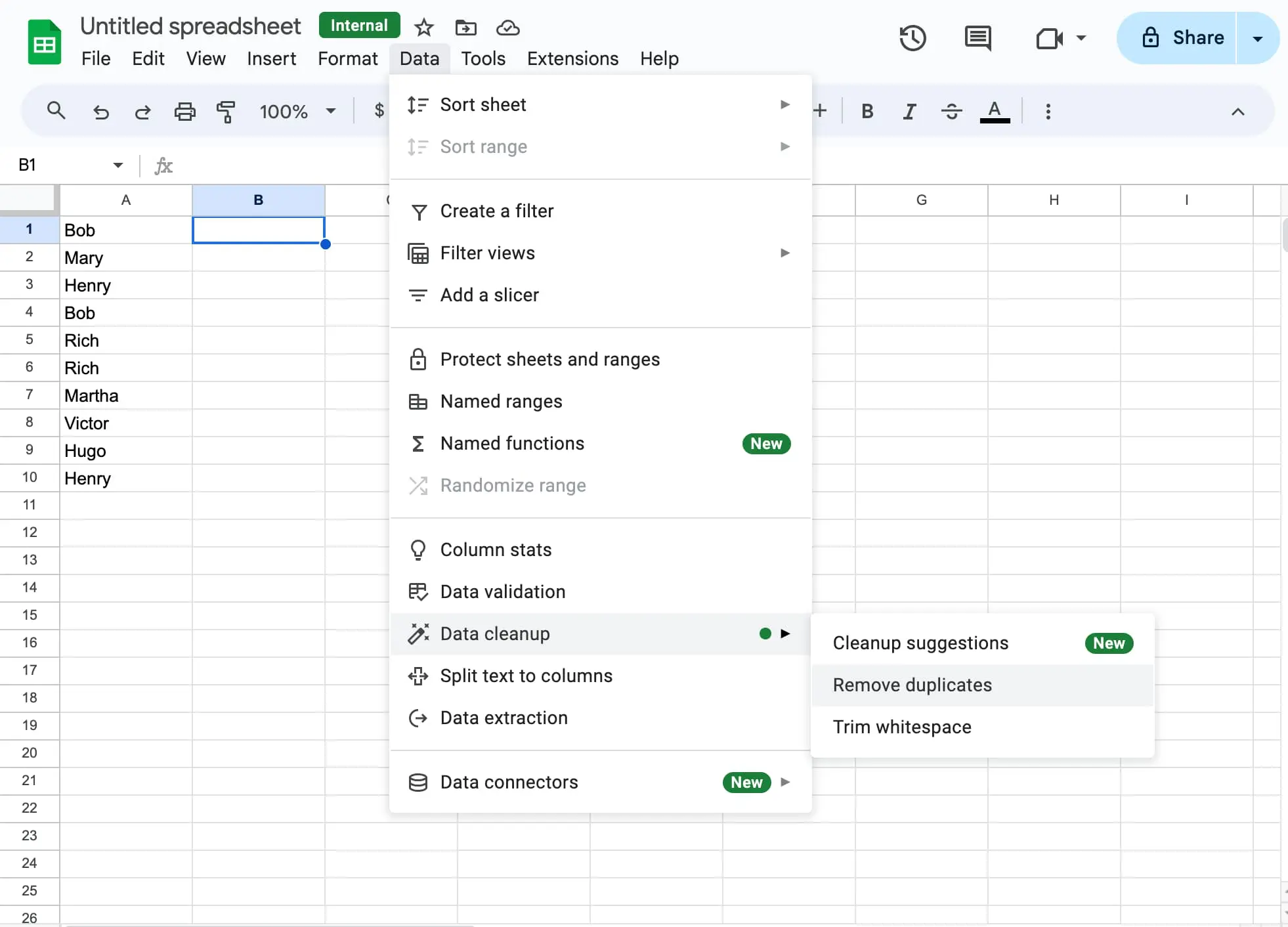 How To Find, Highlight & Remove Duplicates In Google Sheets [Step-by ...